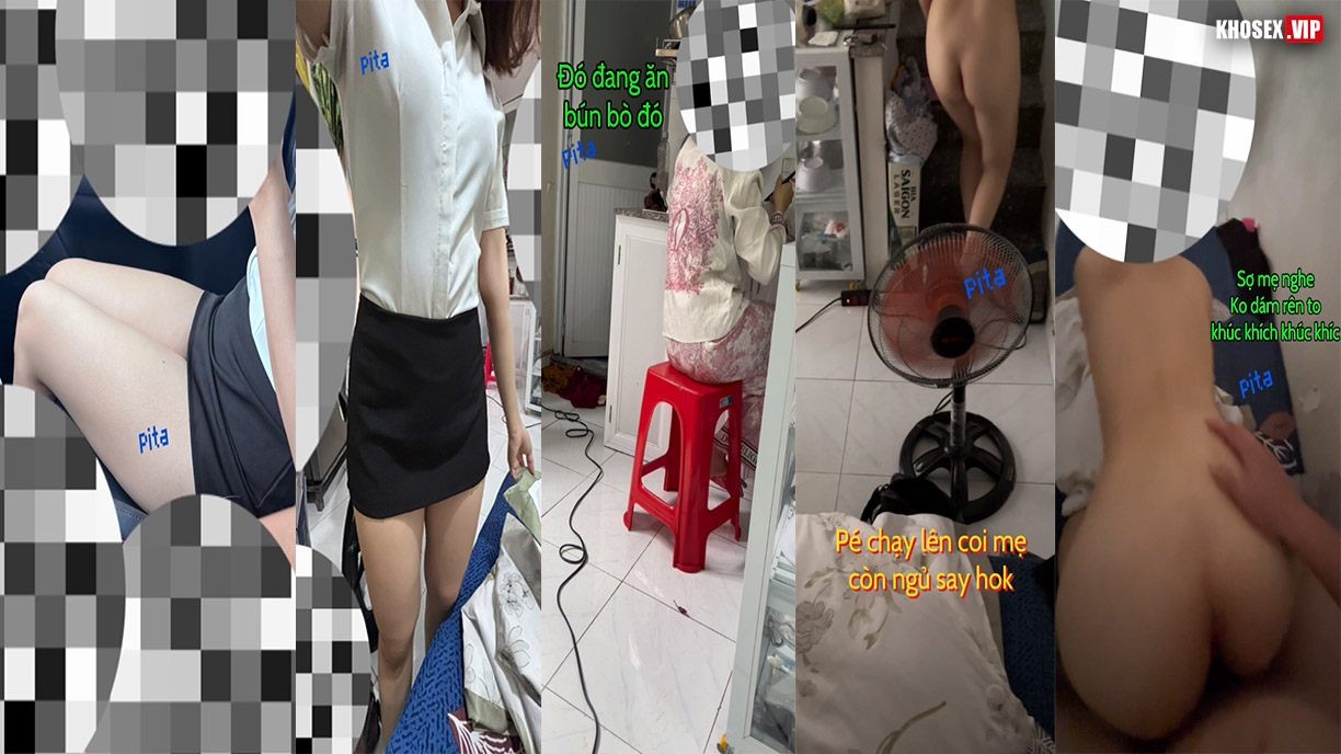 Poster of Checker Pita Pé sinh viên dâm nước nôi chèm nhẹp vừa chịch vừa canh mẹ