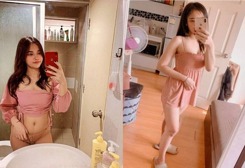 Poster of Clip sex của gái xinh nứng lồn dùng gối thủ dâm