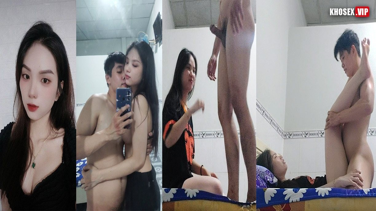 Poster of Clip sex Em đeo kính váy xanh xinh dâm dáng ngon cực Hot (Full Clip + Pic) – Phần 2