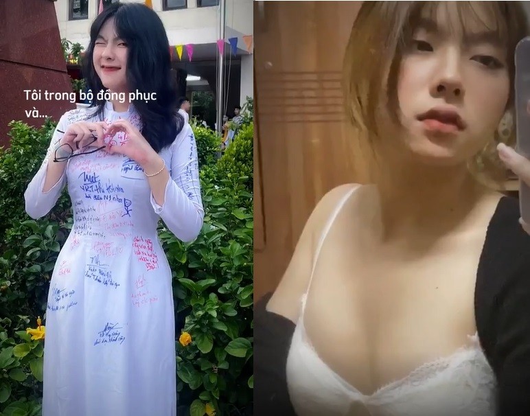 Poster of Clip sex trên Tik Tok Thoxinh bị bắn ngập lồn
