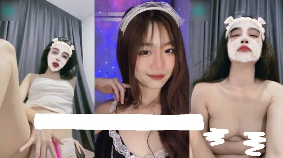 Poster of Em gái xinh đẹp bị lộ clip tự sướng gây thèm muốn
