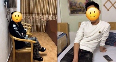 Poster of Lộ clip sex chồng chịch hai nhân viên của vợ