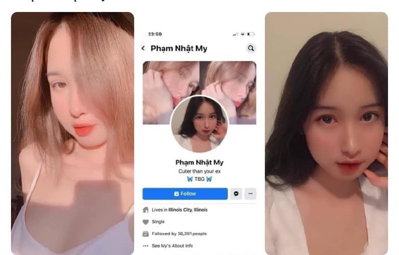Poster of Phạm Nhật My lộ clip sex chịch nhau với bạn trai