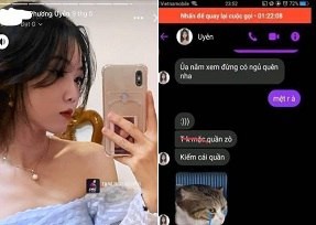 Poster of Phương Uyên lộ clip chat sex với bạn mới nhất