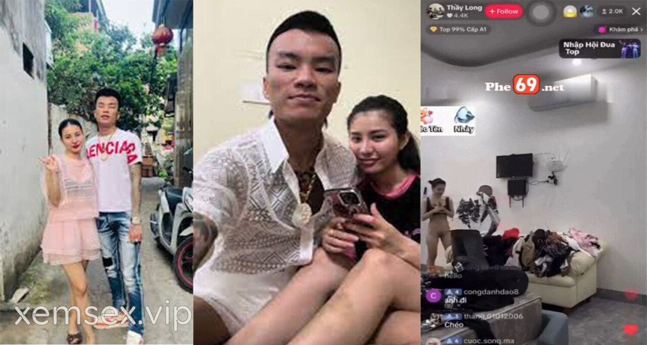 Poster of Siêu Phẩm Full Clip vợ Long 9 Ngón lộ Chem Chép trên Live Tiktok