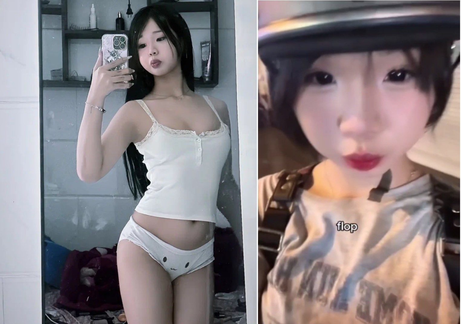 Poster of Video cá nhân của Thuy My trên TikTok với điệu nhảy dễ thương bị lan truyền