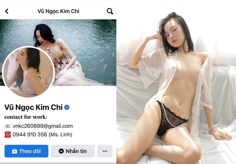 Poster of Vũ Ngọc Kim Chi lộ clip dâm đãng